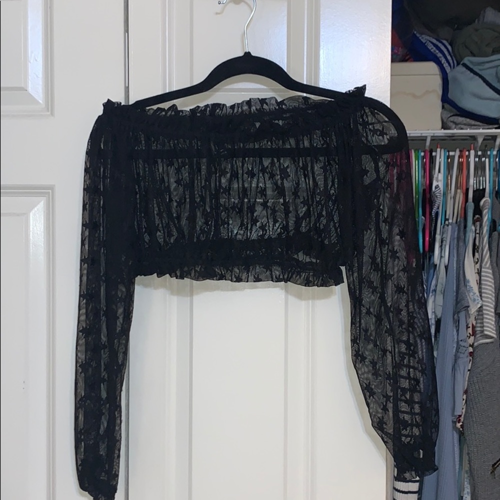 Forever 21 size S sheer top